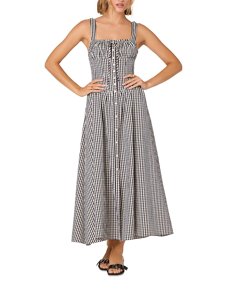 Astr the Label Temperance Button Front Dress