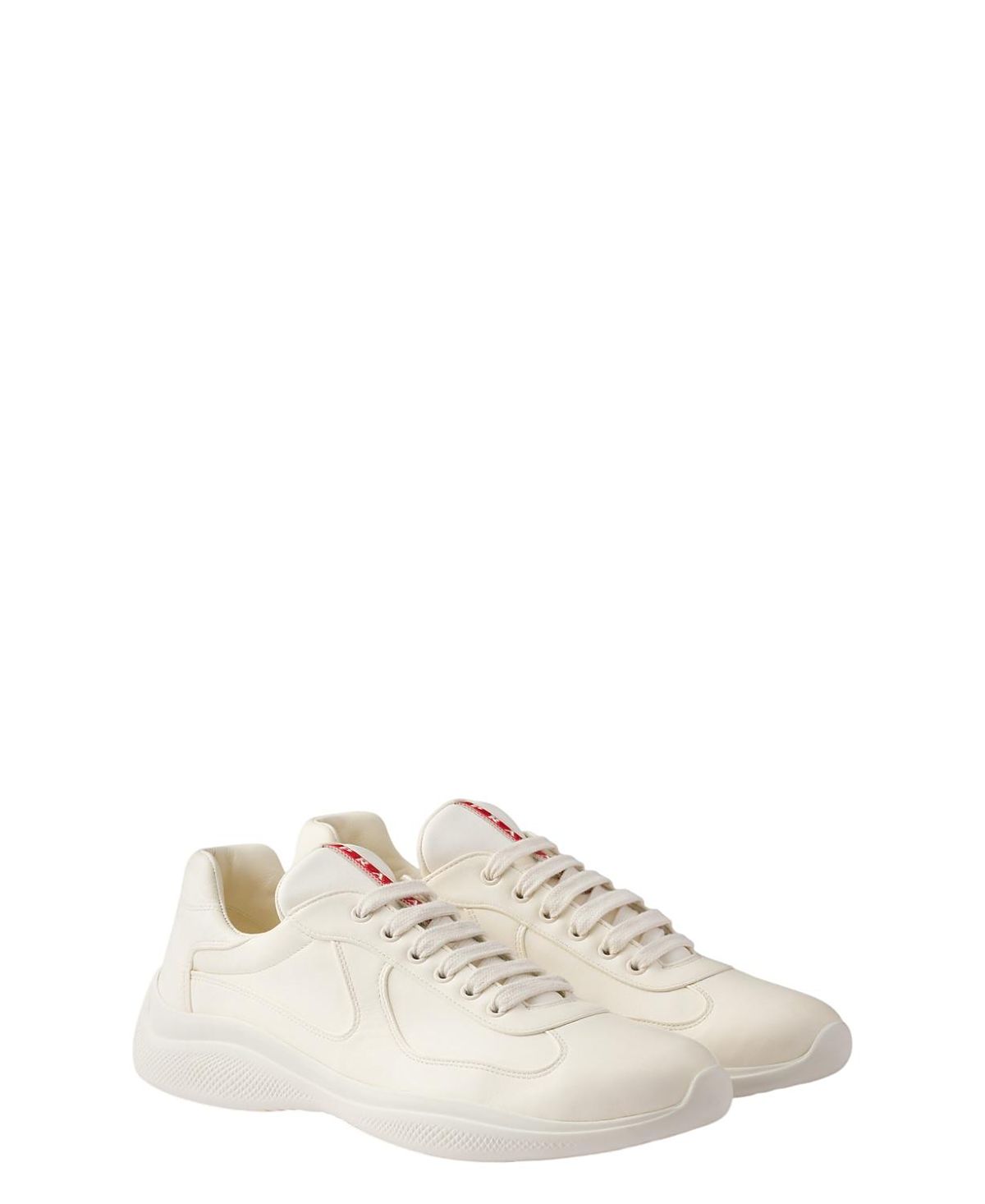 Prada Men's America's Cup Nappa Leather Sneakers