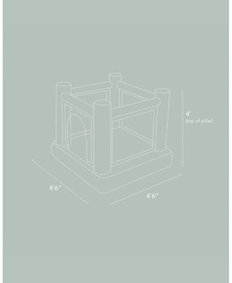 Unisex Mini City Bounce House - 3-8 Years Old