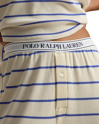 Striped Tee and Pants Pajama Set