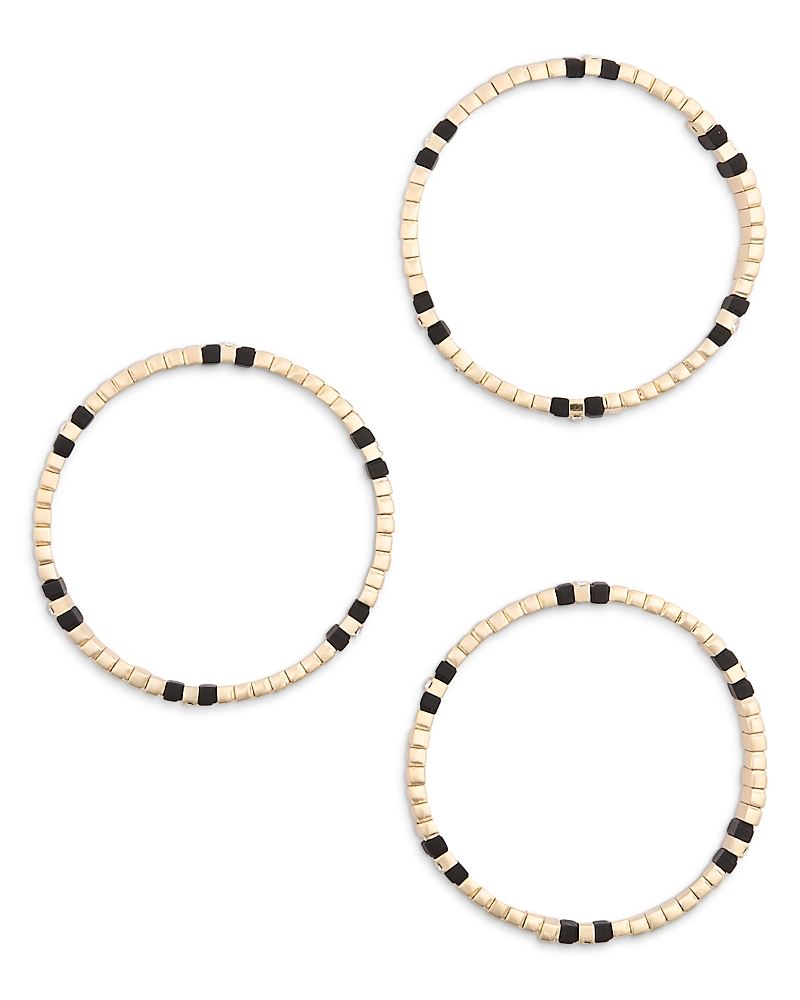 Roxanne Assoulin Midnight Bracelet Stack, Set of 3