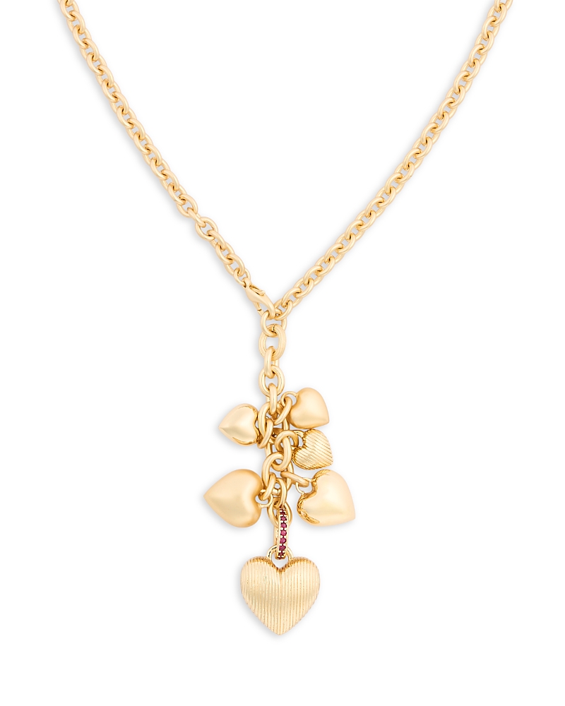 Roxanne Assoulin Family of Hearts Pendant Necklace, 27