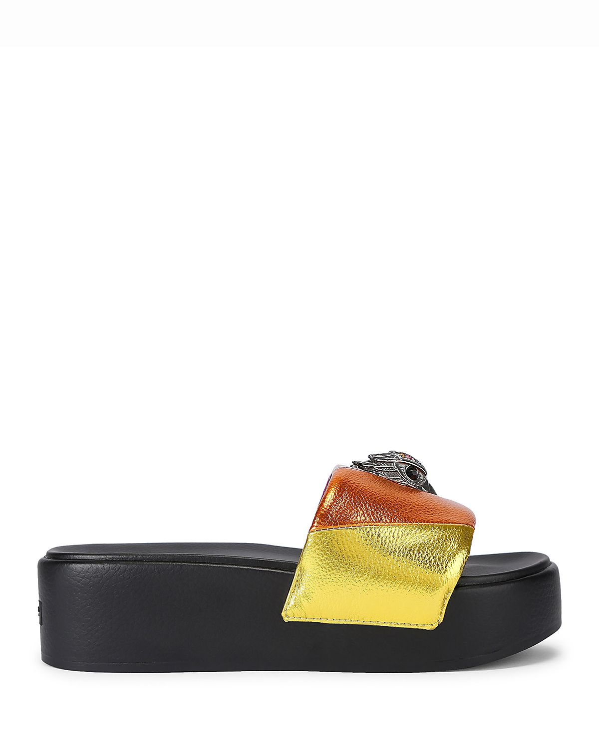 Kurt Geiger London Women's Meena Eagle Platform Slides