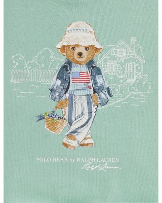 Girls' Polo Bear Terry Sweatshirt - Little Kid