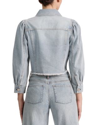 Lana Puff Sleeve Denim Jacket