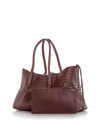 Pinacoteca Reversible Intrecciato Leather Tote