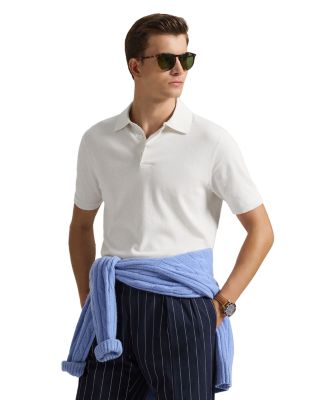 Cotton Polo Collar Sweater