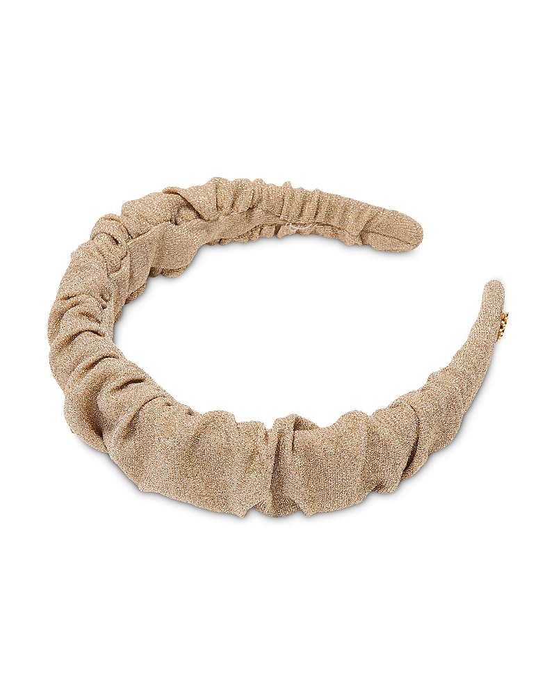 Lele Sadoughi Kelly Metallic Knit Headband