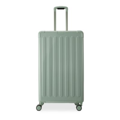 Nostos Glossy Large Expandable Spinner Checked Bag