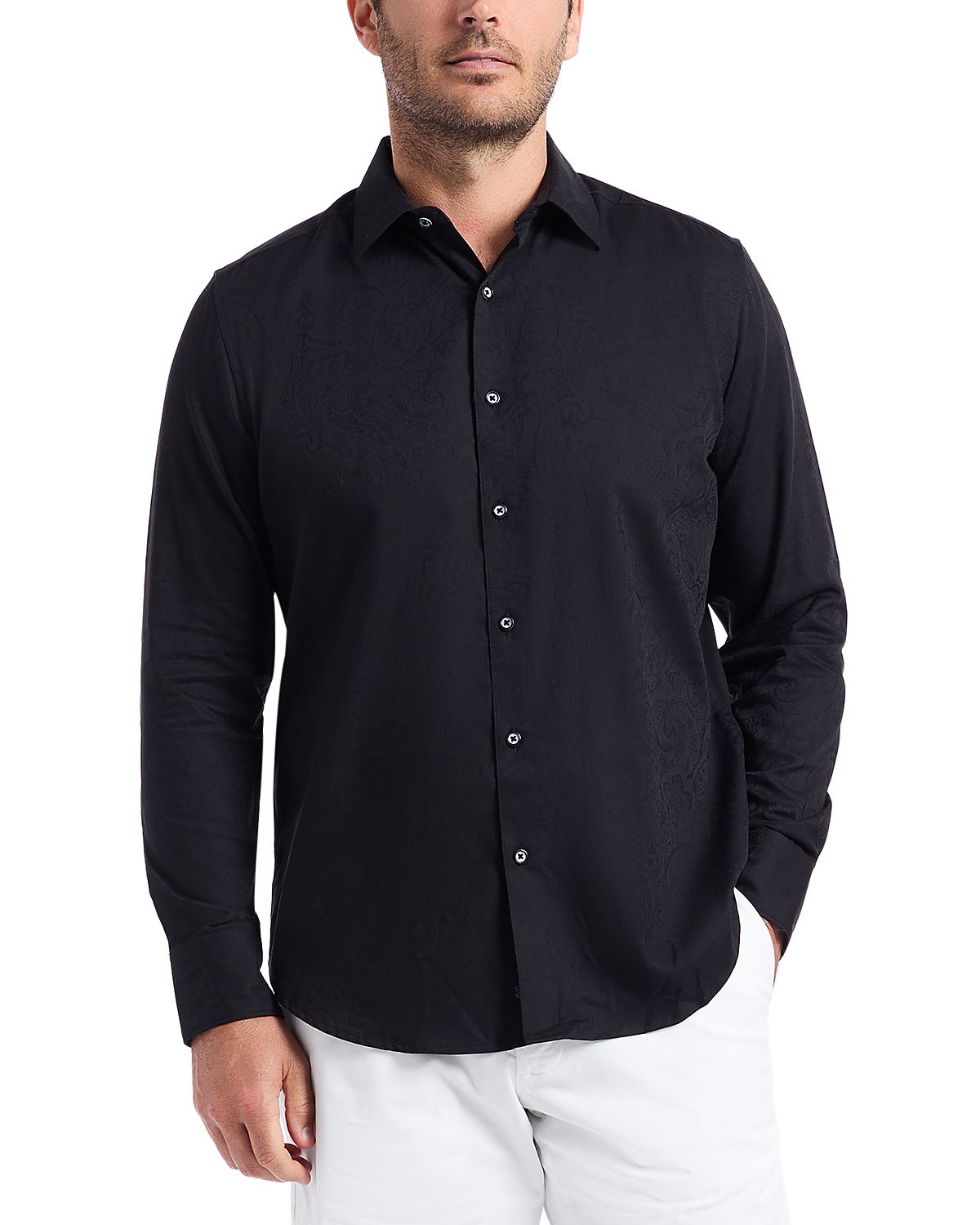Robert Graham Hudson Long Sleeve Woven Shirt