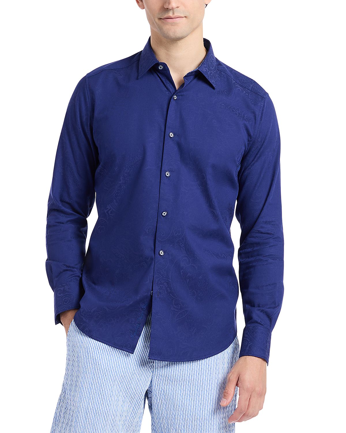 Robert Graham Hudson Long Sleeve Woven Shirt