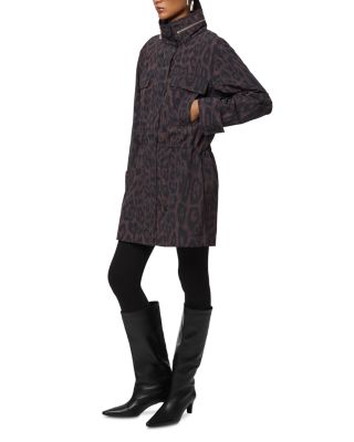 Bea Leopard Rain Jacket