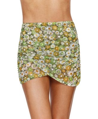  Gardenia Mesh Skirt Cover-Up