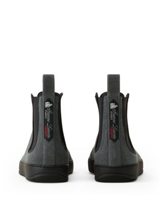 Men's Dbb1 High Top Canvas Sneakers