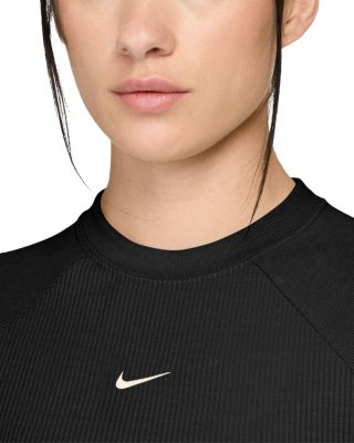 Chill Knit Tight Short Sleeve Ribbed Top