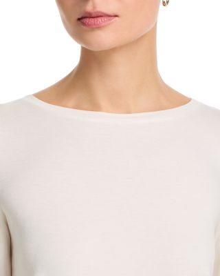 Three Quarter Sleeve Pleated Back Top