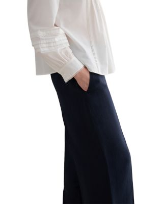 Alessia Linen Wide Leg Pants