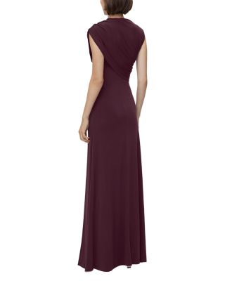 High Slit Asymmetrical Gown