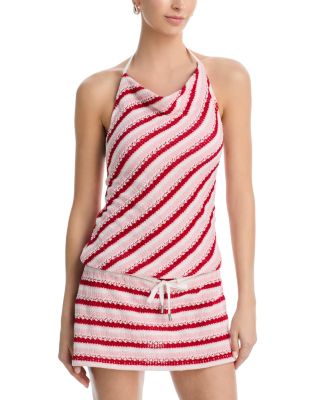 Shellie Knit Halter Minidress