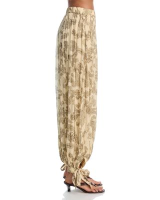 Ruffle Top & Harem Pants