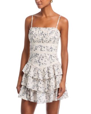 Ditsy Floral Mini Dress - Exclusive