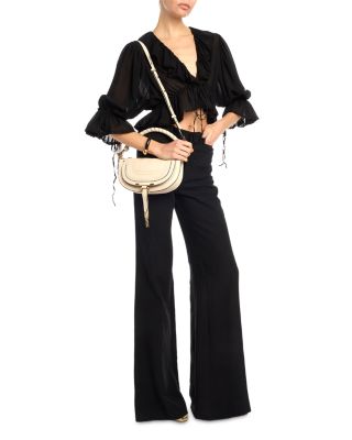 Marcie Mini Leather Crossbody Bag