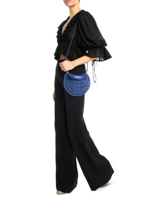 Summer Banana Mini Raffia Bag