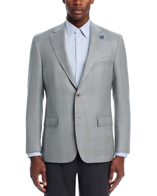 New York Classic Fit Tonal Plaid Sport Coat