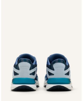  Unisex JLA Sneakers in Mesh and Metallic Leather