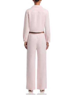 Wide Leg Drawstring Pants