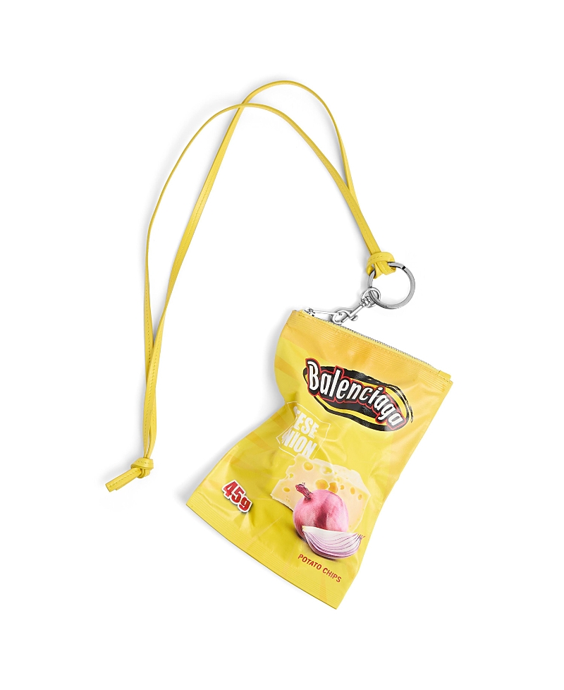 Balenciaga Chips Phone Holder Pouch