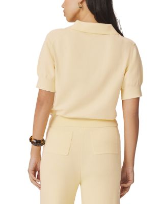 Christa Polo Short Sleeve Sweater