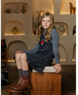 Girls' French Terry Autumn Kids Collection Jumper - Little Kid, Big Kid