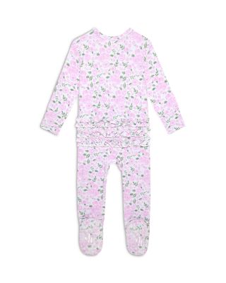 Girls' Ruffled Zippered One Piece Footie - Baby