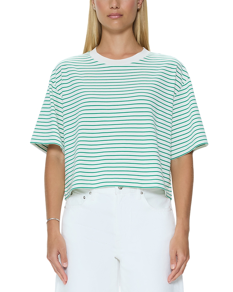 Pistola Pistiola Mae Cropped Tee In Green
