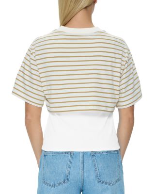 Camryn Boxy Overlay Tee