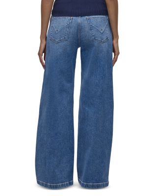 Jodie High Rise Loose Fit Wide Leg Jeans in National
