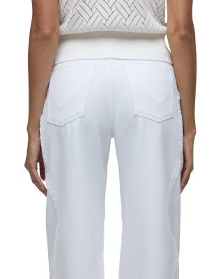 Jodie High Rise Loose Fit Wide Leg Jeans in White