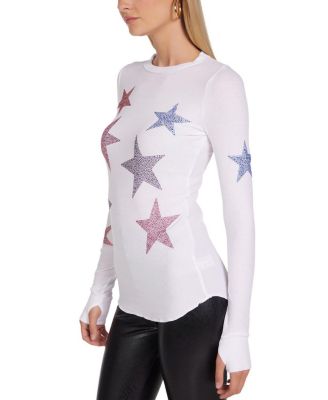 McKinley Color Crystal Multi Stars Top