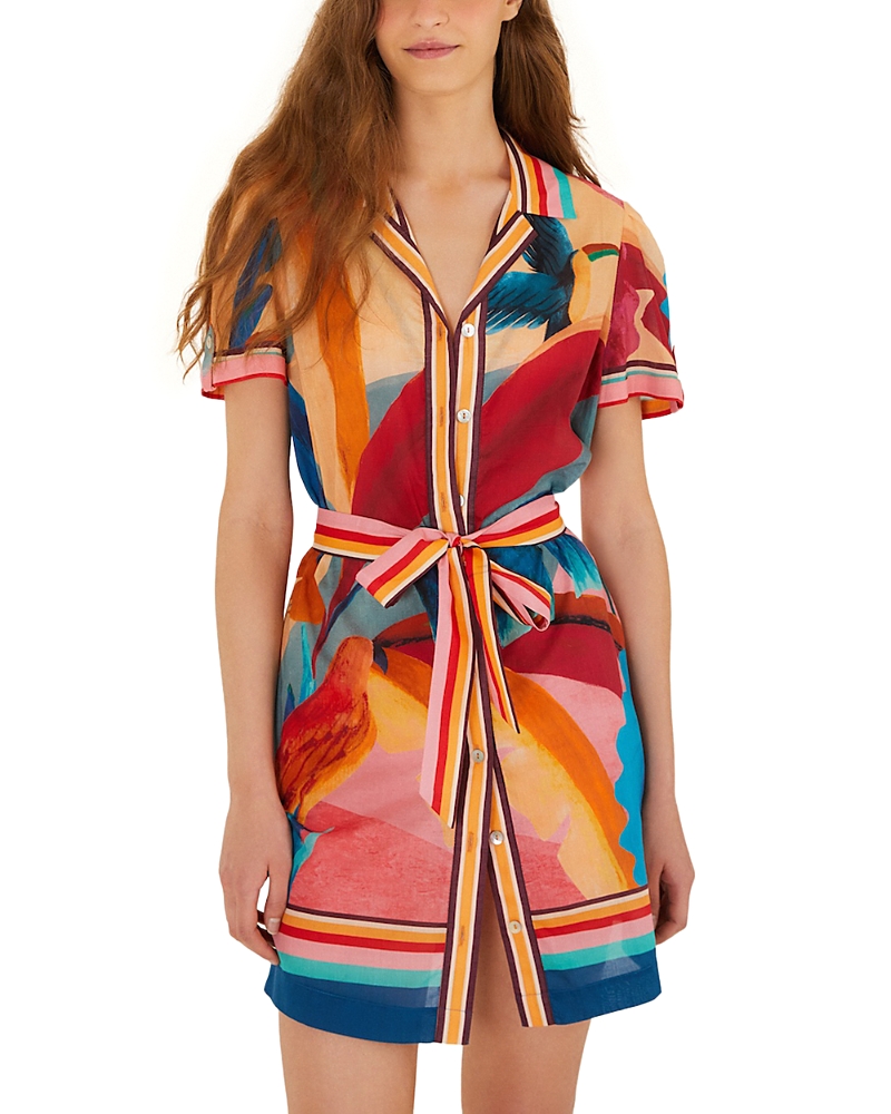 Farm Rio Atlantic Rain Forest Mini Dress
