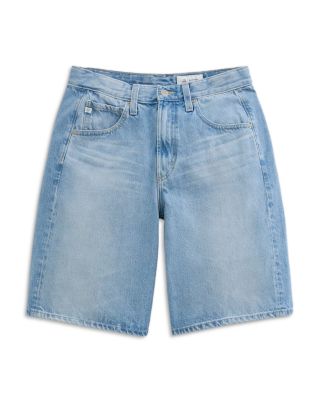 Hattie High Rise Denim Bermuda Shorts