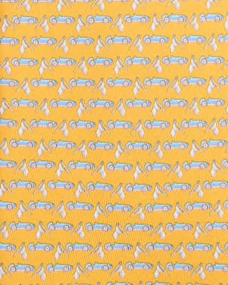 Silk Classic Race Car Tie
