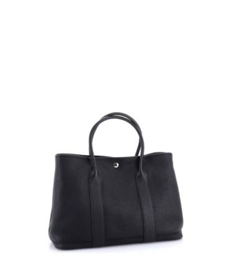 36 Garden Party Tote Leather