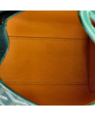 Mini Saigon Top Handle Bag Coated Canvas with Leather