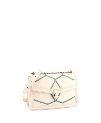 Small Serpenti Forever Shoulder Bag Whipstitched Leather