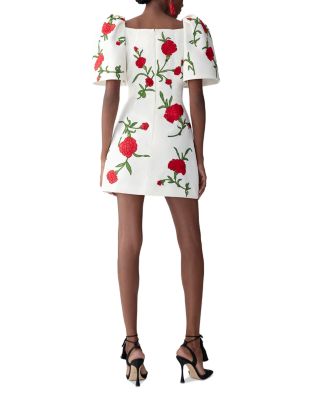 Square Neck Mini Dress