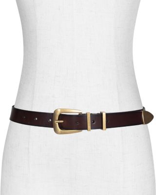 Women's Metal Tip Belt