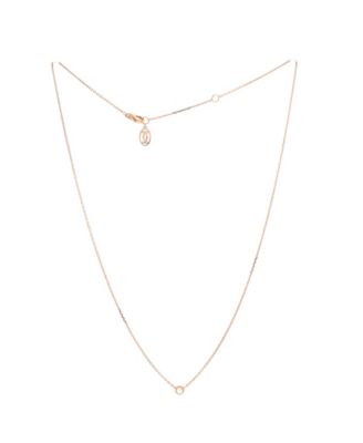  XS Cartier D'Amour Pendant Necklace 18K Rose Gold with Diamond, 16"