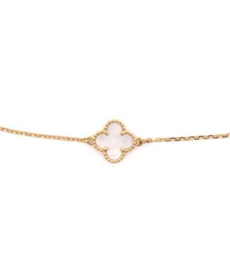  Sweet Alhambra Bracelet 18K Gold and Mother of Pearl