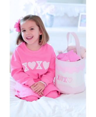  Girls' XO Skirted Sweatsuit - Baby, Little Kid, Big Kid